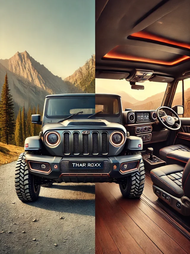 Mahindra Thar ROXX, दमदार परफॉर्मेंस और ऑफ-रोडिंग का बेजोड़ संगम