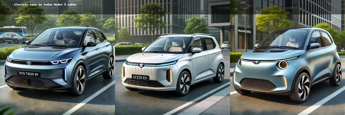 Upcoming Electric Cars In India Under 5 Lakhs